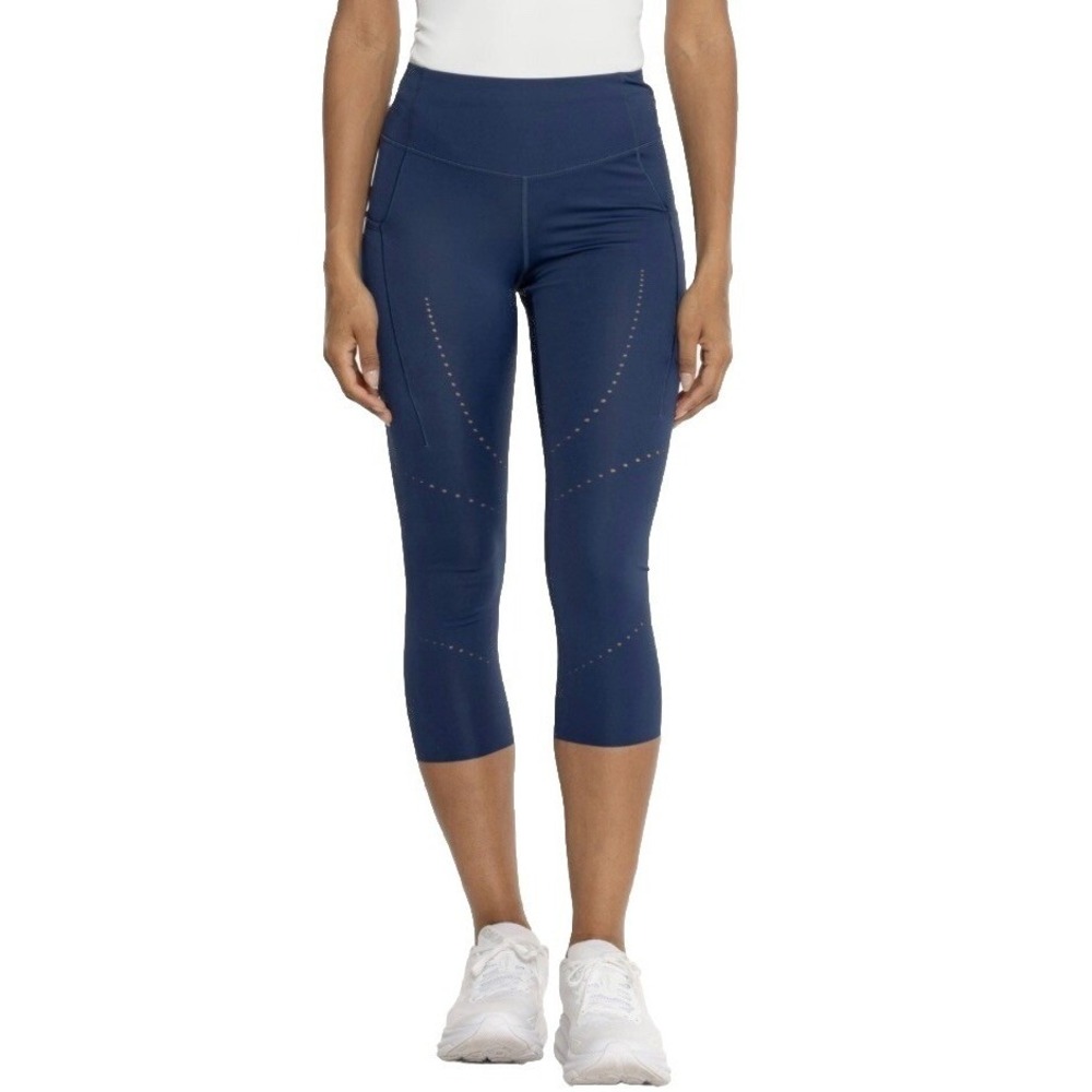 Brooks Women's Method 3/4 Tights Navy Happy Running Size Small New